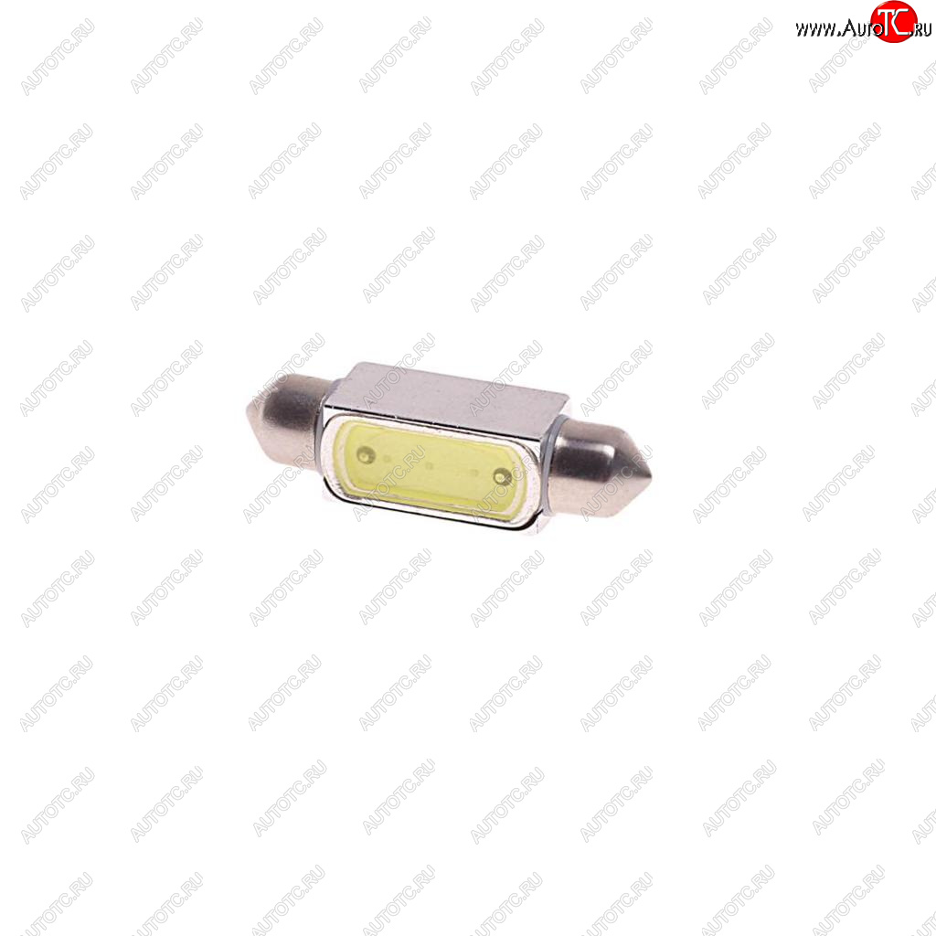 72 р. Лампа светодиодная 12V C10W SV8.5-8 39мм 6000K двухцокольная MEGAPOWER MEGAPOWER-AUTOMOTIVE 85204w  с доставкой в г. Кемерово