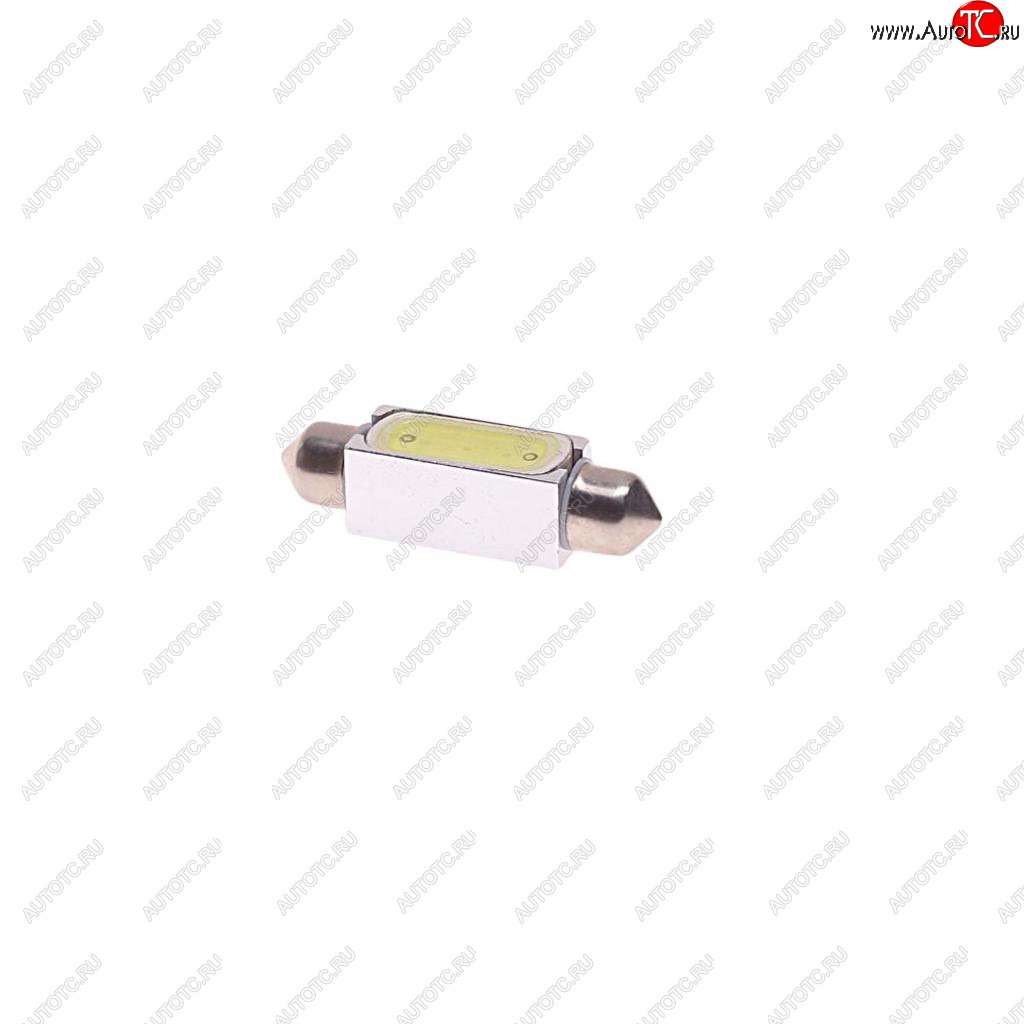 89 р. Лампа светодиодная 12V C10W SV8.5-8 41мм 6000K двухцокольная MEGAPOWER MEGAPOWER-AUTOMOTIVE 85205w  с доставкой в г. Кемерово