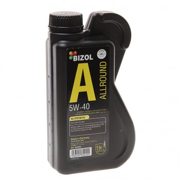 1 199 р. Масло моторное ALLROUND 5W40 синт.1л BIZOL BIZOL 85220  с доставкой в г. Кемерово. Увеличить фотографию 1
