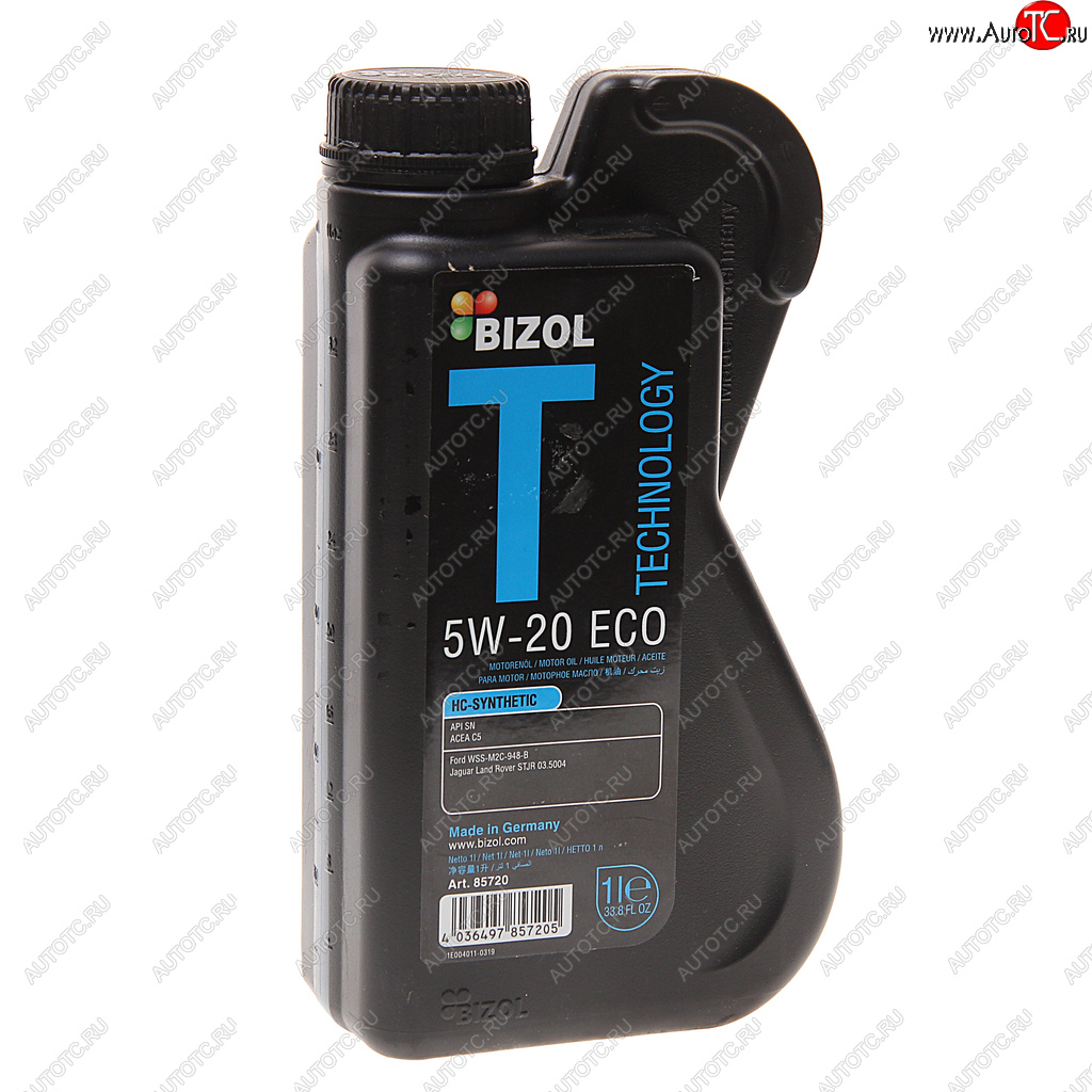 1 549 р. Масло моторное TECHNOLOGY 5W20 ECO синт.1л BIZOL BIZOL 85720  с доставкой в г. Кемерово