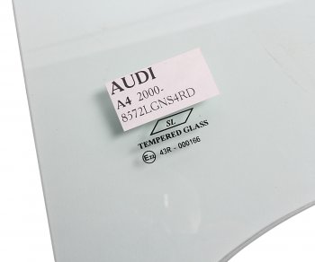 1 229 р. Стекло AUDI A4 боковое заднее левое неподвижное SL SL 8572lgns4rd  с доставкой в г. Кемерово. Увеличить фотографию 2