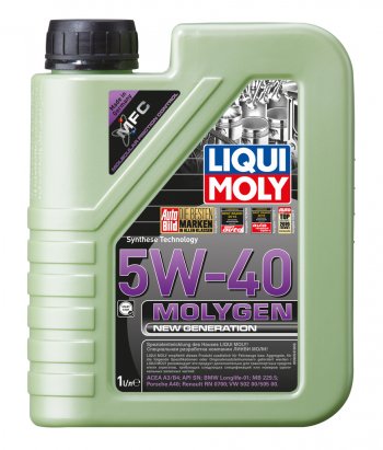 1 789 р. Масло моторное MOLYGEN 5W40 синт.1л LIQUI MOLY LIQUI MOLY 8576  с доставкой в г. Кемерово. Увеличить фотографию 1