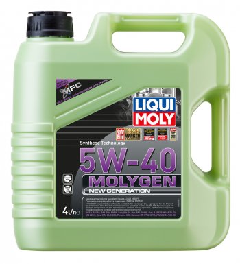 6 399 р. Масло моторное MOLYGEN 5W40 синт.4л LIQUI MOLY LIQUI MOLY 8578  с доставкой в г. Кемерово. Увеличить фотографию 1