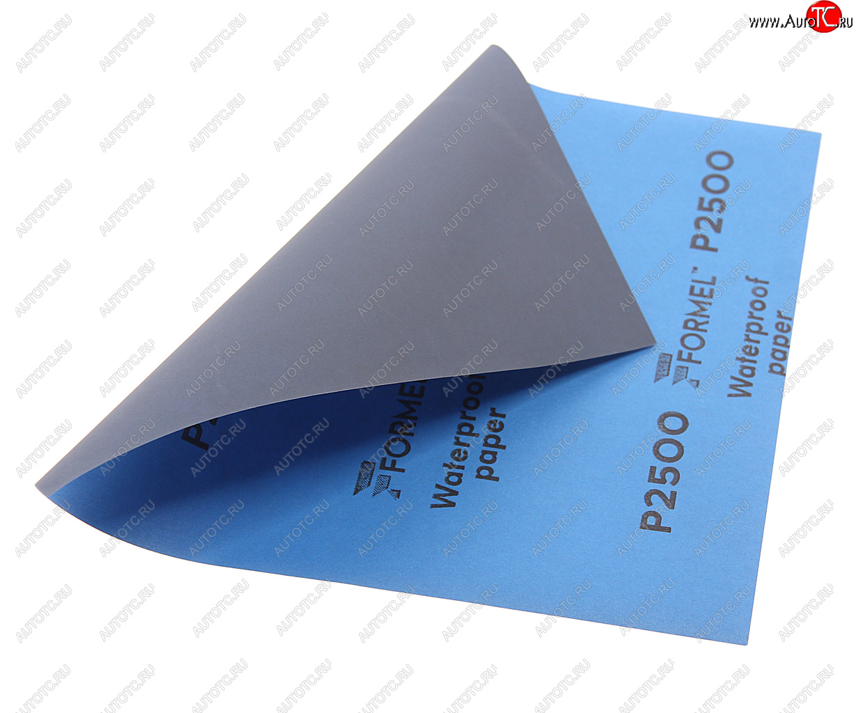 64 р. Бумага наждачная водостойкая P-2500 (230х280) FORMEL FORMEL 85957322500  с доставкой в г. Кемерово