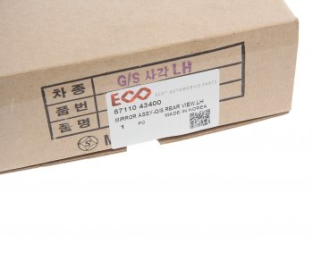 1 799 р. Зеркало боковое HYUNDAI Porter левое ECO ECO 87110-43400  с доставкой в г. Кемерово. Увеличить фотографию 4