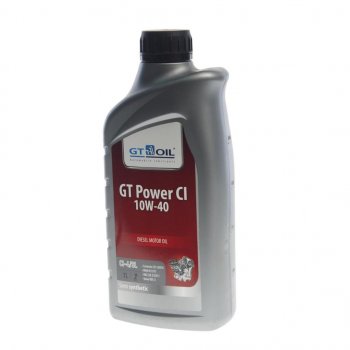 899 р. Масло дизельное GT POWER CI CI-4SL 10W40 псинт.1л GT OIL GT OIL 8809059407851  с доставкой в г. Кемерово. Увеличить фотографию 1
