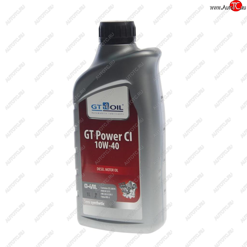 899 р. Масло дизельное GT POWER CI CI-4SL 10W40 псинт.1л GT OIL GT OIL 8809059407851  с доставкой в г. Кемерово
