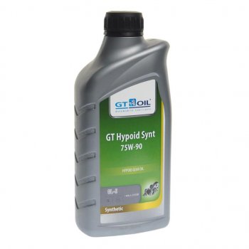 1 339 р. Масло трансмиссионное GT Hypoid Synt 75W90 GL-5 синт.1л GT OIL GT OIL 8809059407868  с доставкой в г. Кемерово. Увеличить фотографию 1