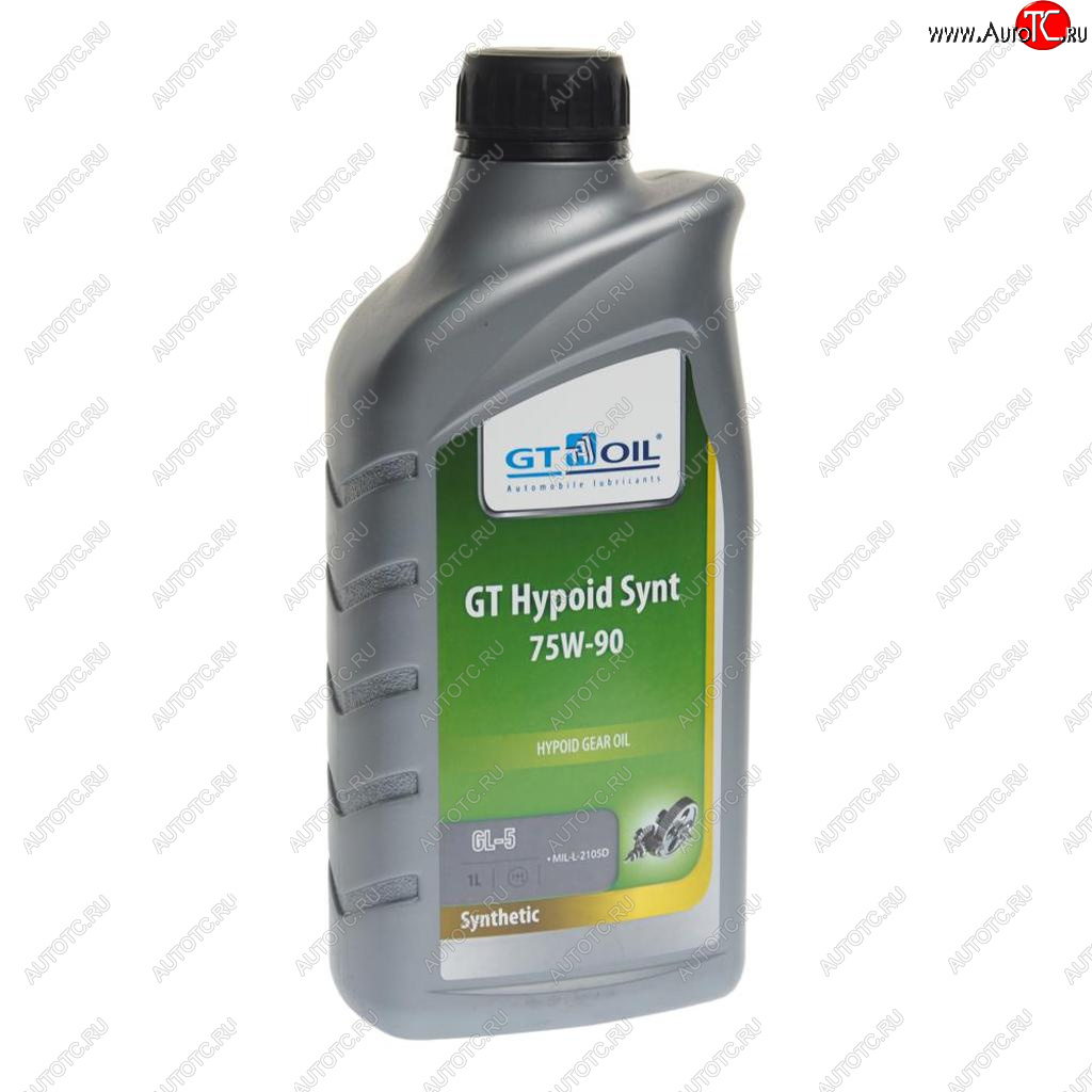 1 339 р. Масло трансмиссионное GT Hypoid Synt 75W90 GL-5 синт.1л GT OIL GT OIL 8809059407868  с доставкой в г. Кемерово
