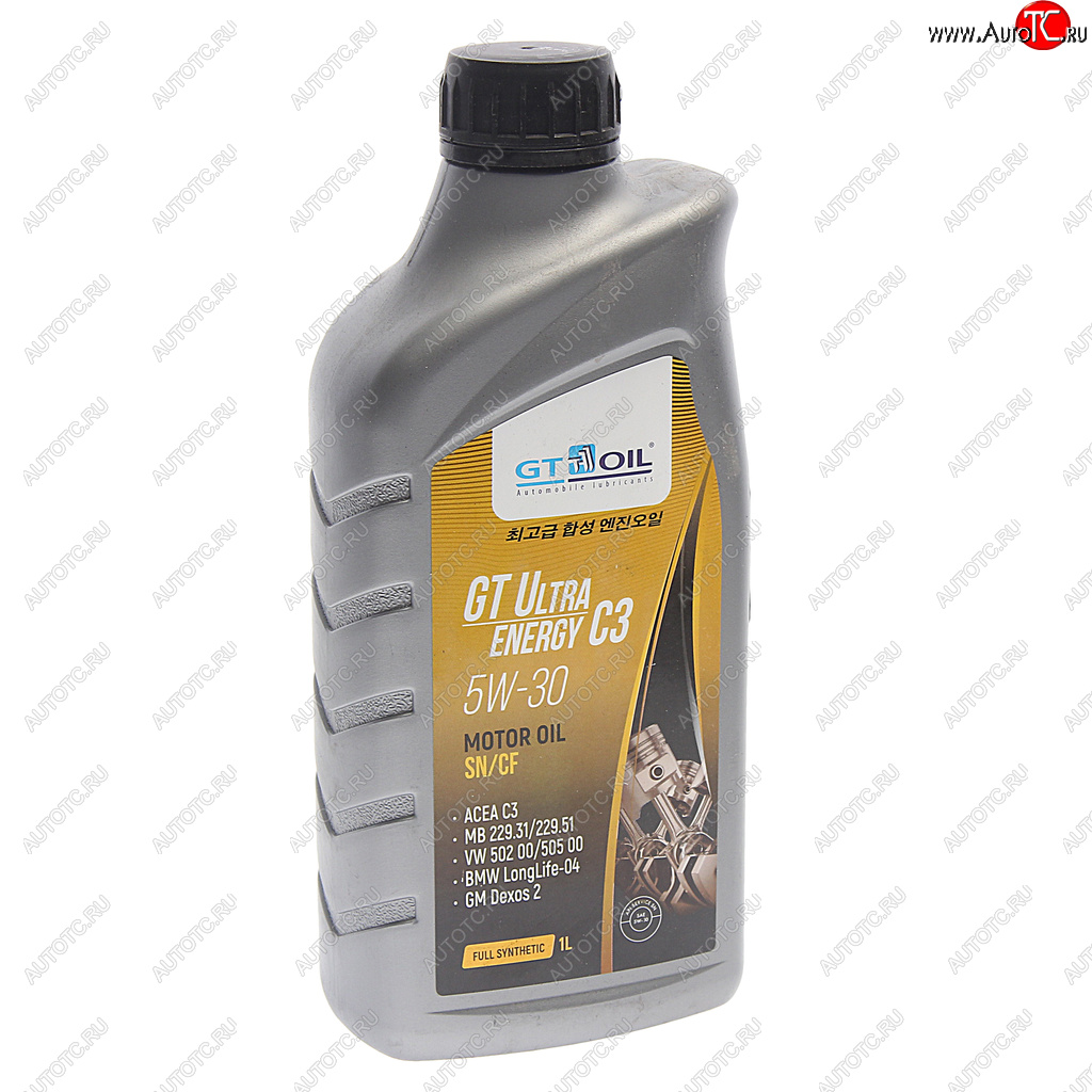 1 399 р. Масло моторное GT Ultra Energy C3  5W30 синт.1л GT OIL GT OIL 8809059407929  с доставкой в г. Кемерово