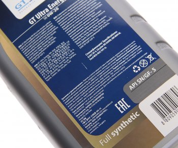 1 169 р. Масло моторное GT Ultra Energy GF-6A  0W20 синт.1л GT OIL GT OIL 8809059408896  с доставкой в г. Кемерово. Увеличить фотографию 2