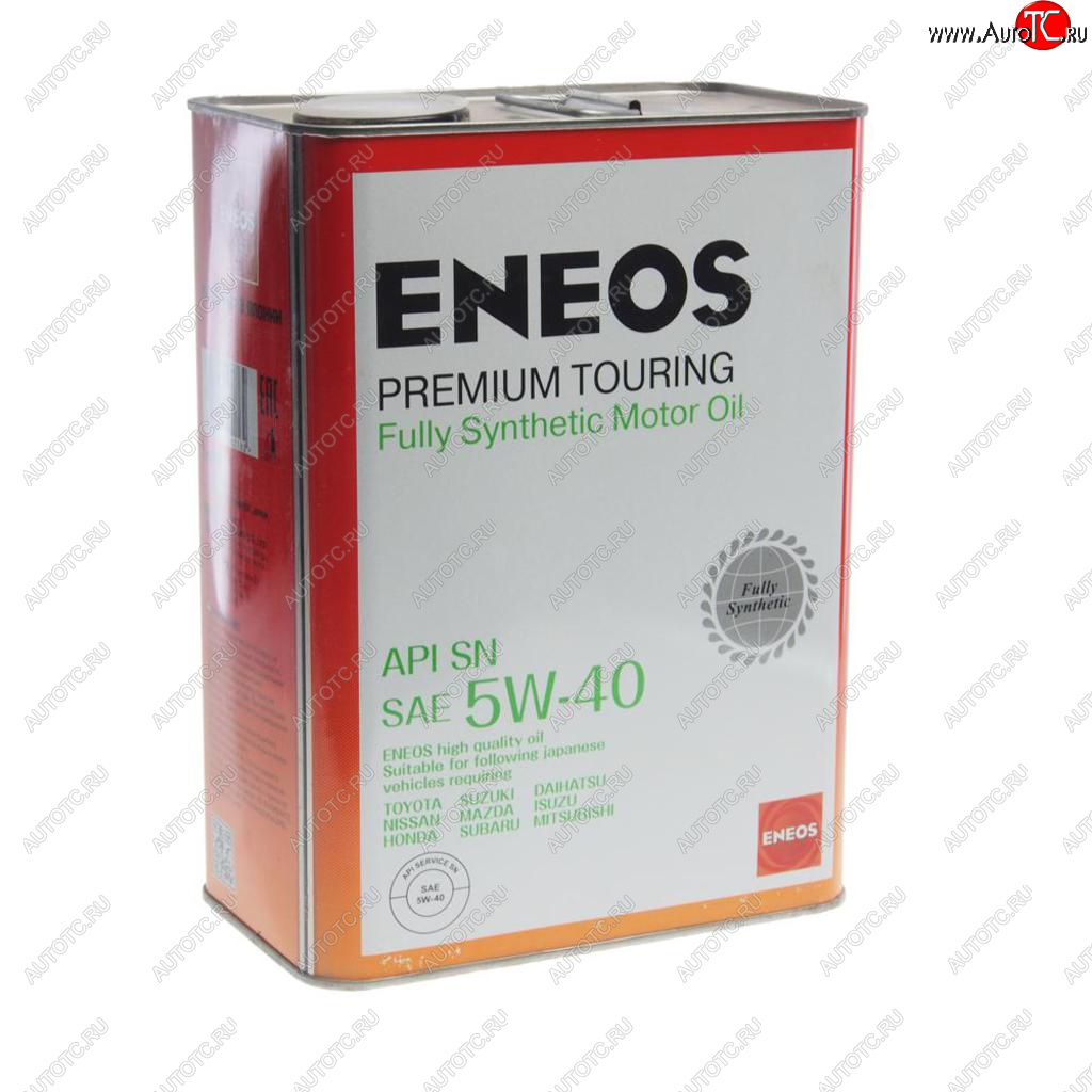 4 649 р. Масло моторное Premium TOURING SN 5W30 синт.4л ENEOS ENEOS 8809478942216  с доставкой в г. Кемерово