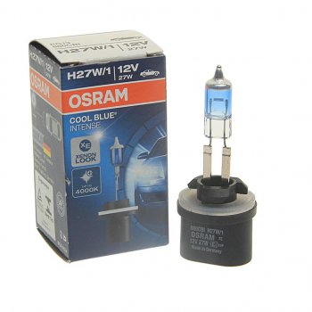 359 р. Лампа 12V H27W1 27W PG13 4000K Cool Blue Intense OSRAM OSRAM 880cbi  с доставкой в г. Кемерово. Увеличить фотографию 1