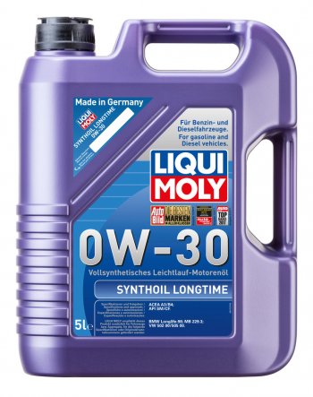 9 949 р. Масло моторное SYNTHOIL LONGTIME 0W30 5л LIQUI MOLY LIQUI MOLY 8977  с доставкой в г. Кемерово. Увеличить фотографию 1