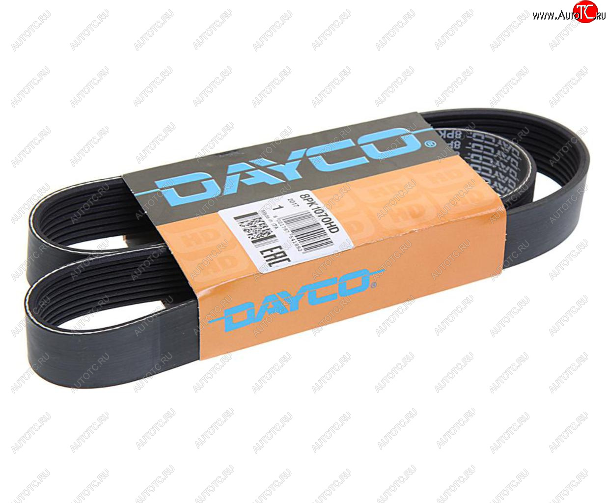 1 499 р. Ремень приводной поликлиновой 8PK1070HD DAYCO DAYCO 8pk1070hd  с доставкой в г. Кемерово