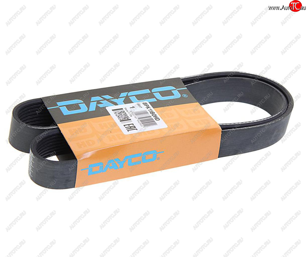 1 599 р. Ремень приводной поликлиновой 8PK1180HD DAYCO DAYCO 8pk1180hd  с доставкой в г. Кемерово