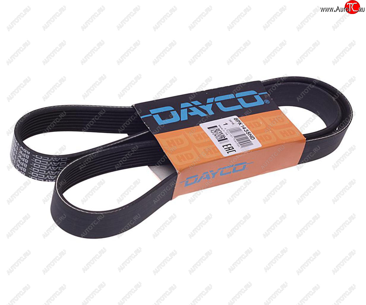 1 739 р. Ремень приводной поликлиновой 8PK1435 DAYCO DAYCO 8pk1435hd  с доставкой в г. Кемерово