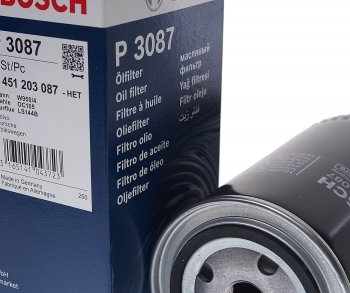 1 079 р. Фильтр масляный VW T4 (90-03),LT28-55 (-96) (DTDI) BOSCH BOSCH 0451203087  с доставкой в г. Кемерово. Увеличить фотографию 3
