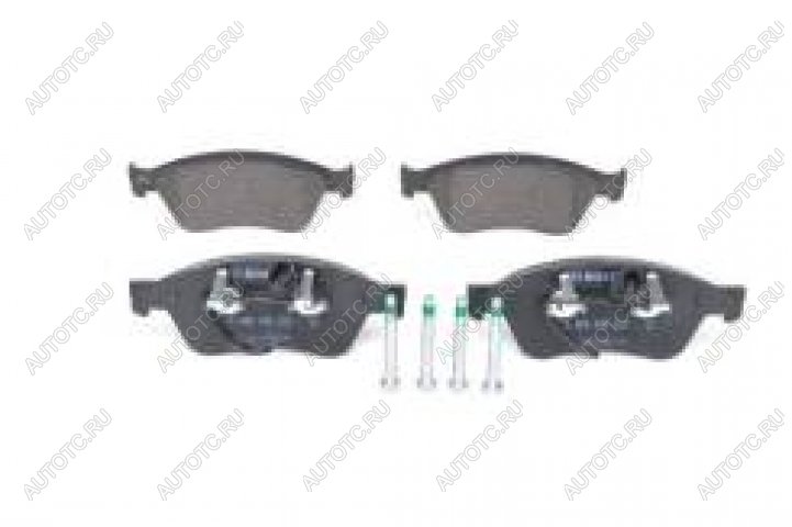 7 199 р. Колодки тормозные передние (4шт.) BOSCH Audi A8 D3 дорестайлинг (2002-2005)  с доставкой в г. Кемерово