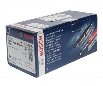 2 099 р. Колодки тормозные задние (4шт.) BOSCH Toyota Land Cruiser Prado J150 дорестайлинг (2009-2013)  с доставкой в г. Кемерово. Увеличить фотографию 2