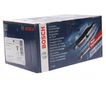 4 399 р. Колодки тормозные передние (4шт.) BOSCH Fiat Doblo 263 дорестайлинг (2010-2015)  с доставкой в г. Кемерово. Увеличить фотографию 2