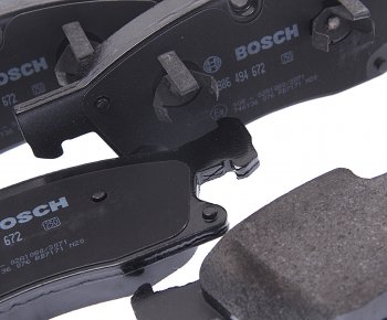 4 399 р. Колодки тормозные передние (4шт.) BOSCH Mercedes-Benz ML class W166 (2011-2015)  с доставкой в г. Кемерово. Увеличить фотографию 2