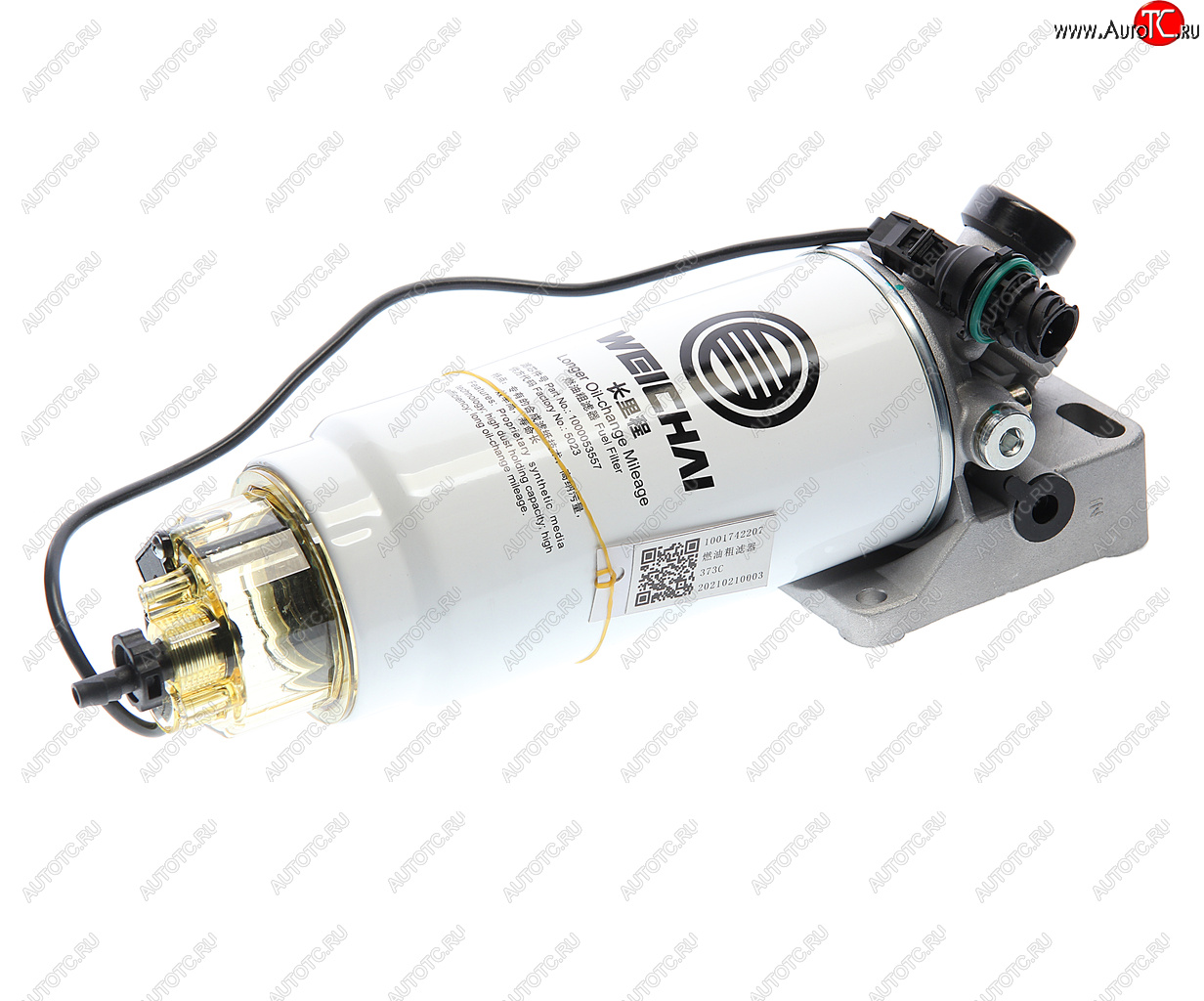 23 649 р. Фильтр топливный JAC N350 (WP10.336E53WP12 Е5) грубой очистки в сборе OE JAC 1001742207  с доставкой в г. Кемерово