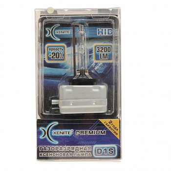 1 899 р. Лампа ксеноновая D1S 5000K +20% бокс Premium XENITE XENITE 1002005  с доставкой в г. Кемерово. Увеличить фотографию 1