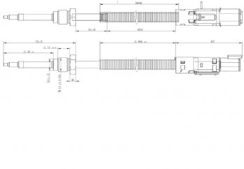 4 389 р. Датчик температуры VOLVO отработавших газов (ЕВРО-6) DINEX DINEX 81043 DINEX 81043  с доставкой в г. Кемерово. Увеличить фотографию 2