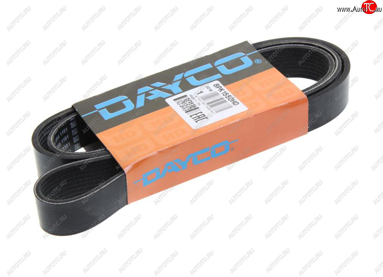 1 539 р. Ремень приводной поликлиновой 8PK1550HD DAYCO DAYCO 8pk1550hd  с доставкой в г. Кемерово