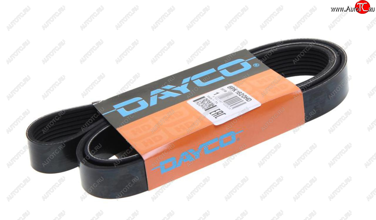 1 689 р. Ремень приводной поликлиновой 8PK1620HD DAYCO DAYCO 8pk1620hd  с доставкой в г. Кемерово