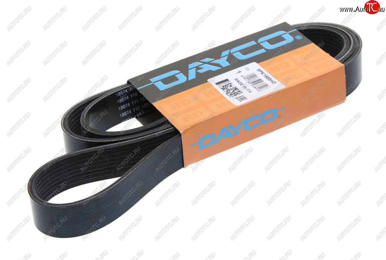 1 739 р. Ремень приводной поликлиновой 8PK1685HD DAYCO DAYCO 8pk1685hd  с доставкой в г. Кемерово
