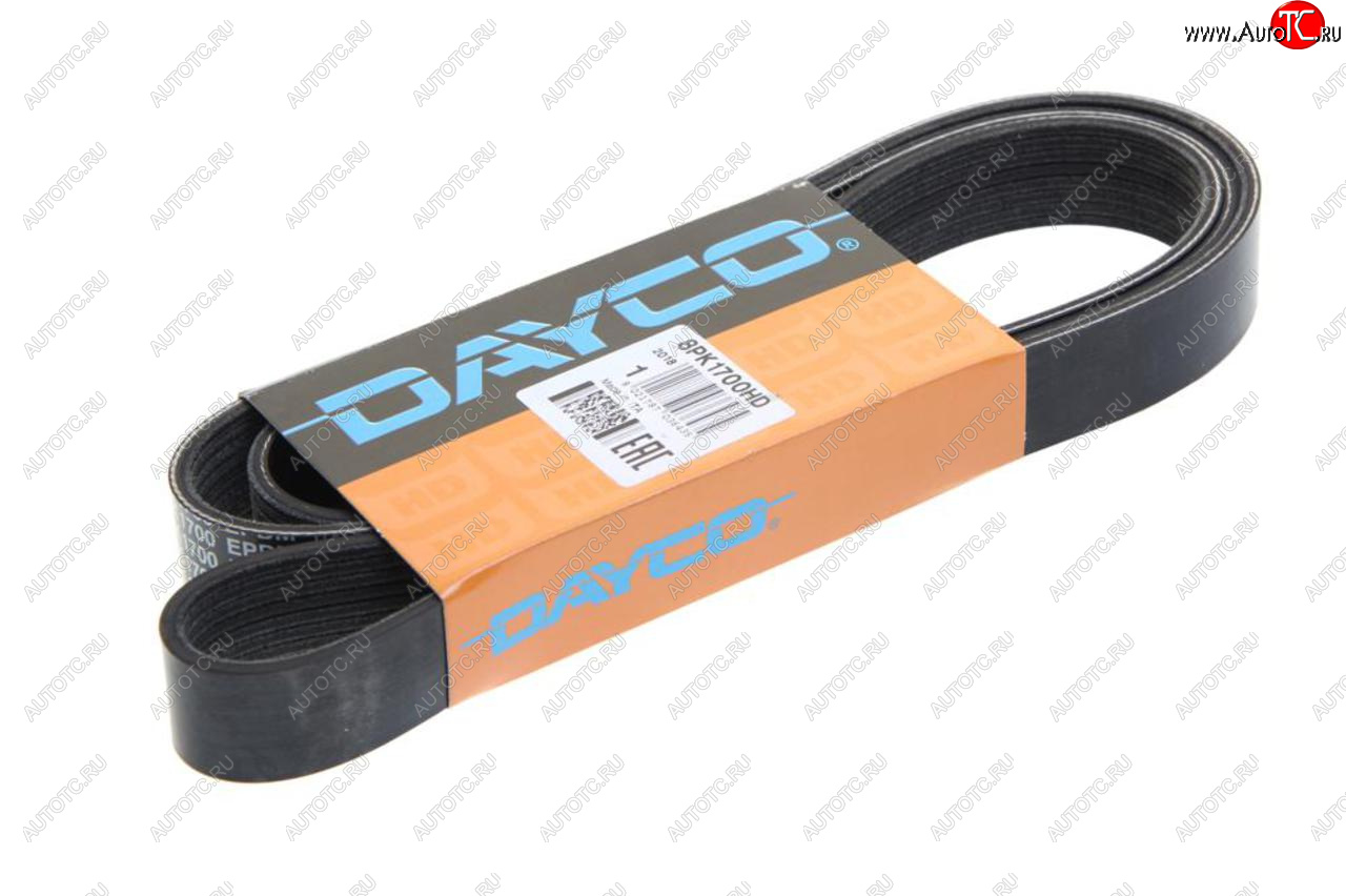 1 799 р. Ремень приводной поликлиновой 8PK1700HD DAYCO DAYCO 8pk1700hd  с доставкой в г. Кемерово