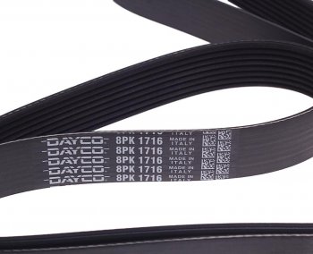 1 689 р. Ремень приводной поликлиновой 8PK1716 DAYCO DAYCO 8pk1716hd  с доставкой в г. Кемерово. Увеличить фотографию 2
