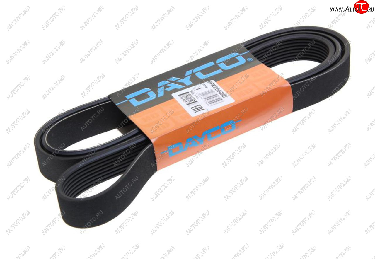 1 999 р. Ремень приводной поликлиновой 8PK2000HD DAYCO DAYCO 8pk2000hd DAYCO 8pk2000hd  с доставкой в г. Кемерово
