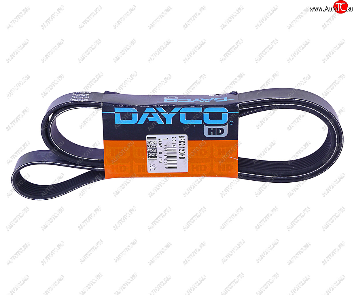 2 379 р. Ремень приводной поликлиновой 8PK2120 DAYCO DAYCO 8pk2120hd  с доставкой в г. Кемерово