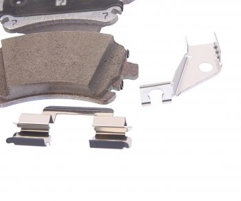 14 649 р. Колодки тормозные AUDI Q7 (16-) VW Touareg (18-) задние (4шт.) OE VAG 8w0698451bc  с доставкой в г. Кемерово. Увеличить фотографию 3