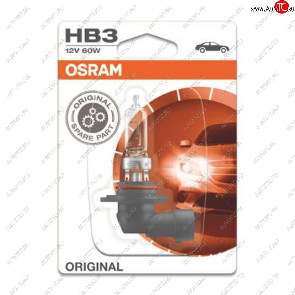699 р. Лампа 12V HB3 60W P20d блистер (1шт.) OSRAM OSRAM 9005-01b  с доставкой в г. Кемерово