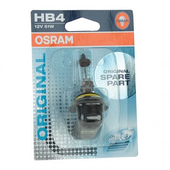 769 р. Лампа 12V HB4 51W P22d блистер (1шт.) OSRAM OSRAM 9006-01b  с доставкой в г. Кемерово. Увеличить фотографию 1