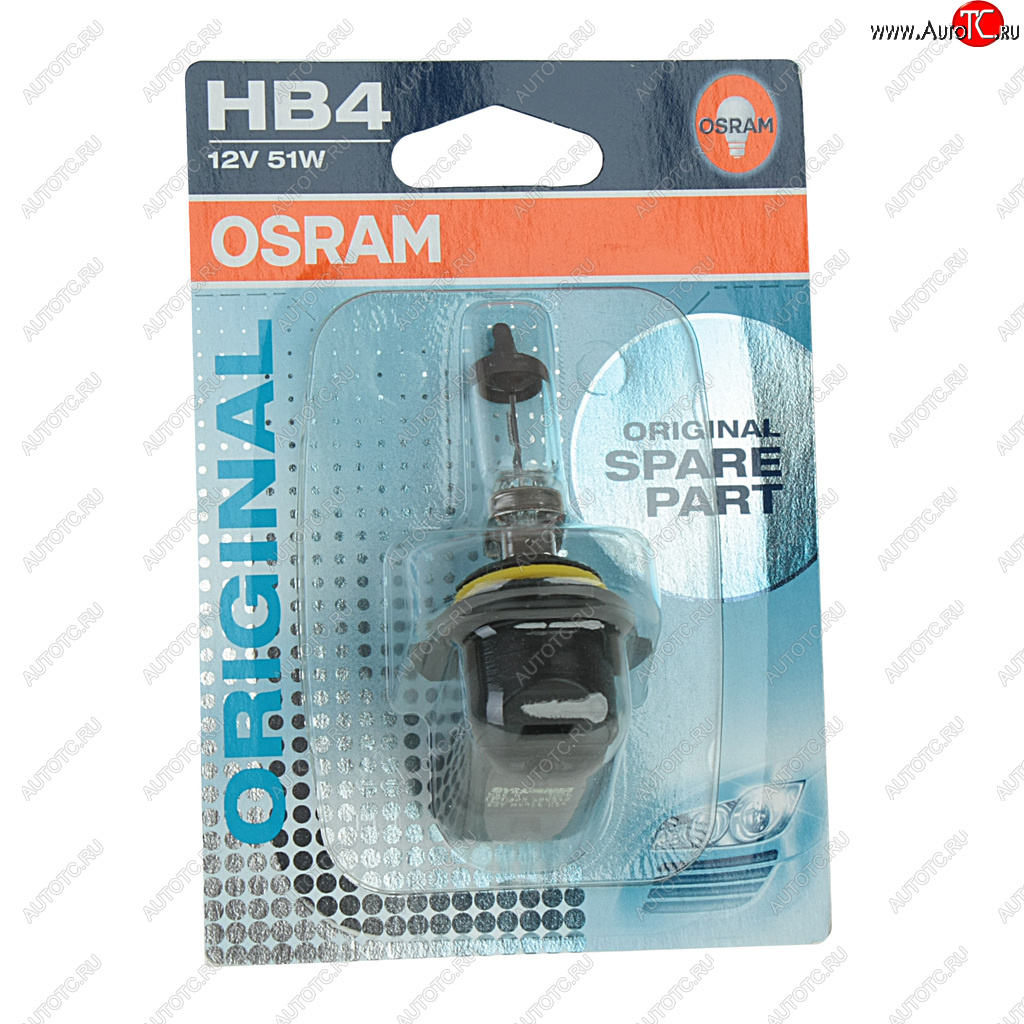 769 р. Лампа 12V HB4 51W P22d блистер (1шт.) OSRAM OSRAM 9006-01b  с доставкой в г. Кемерово