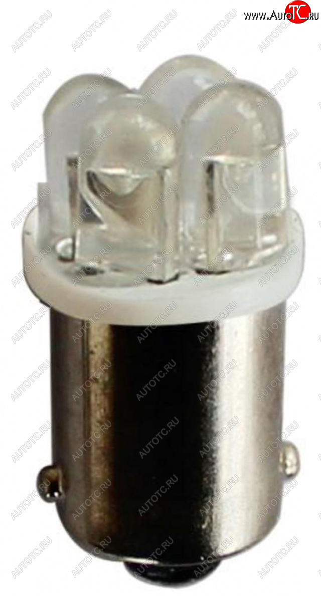45 р. Лампа светодиодная 24V T4W BA9s 6000K 4 светодиода MEGAPOWER MEGAPOWER-AUTOMOTIVE 90123w-24  с доставкой в г. Кемерово
