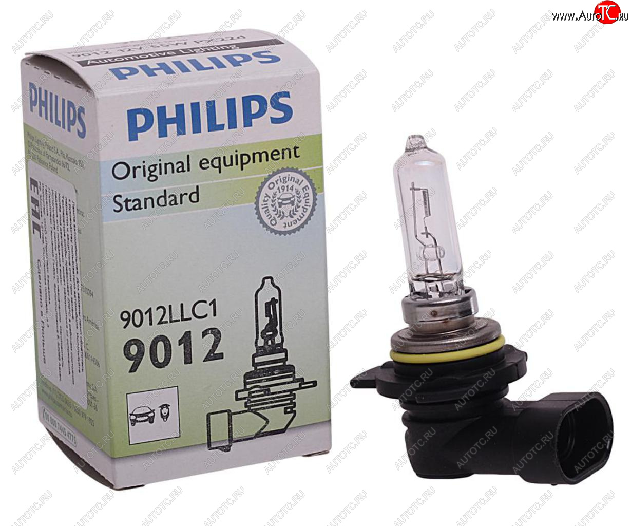 2 999 р. Лампа 12V HIR2 55W PX22d Long Life PHILIPS PHILIPS 9012llc1  с доставкой в г. Кемерово
