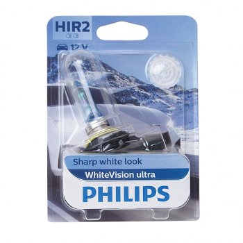 3 799 р. Лампа 12V HIR2 55W PX22d блистер (1шт.) White Vision Ultra PHILIPS PHILIPS 9012wvuбл  с доставкой в г. Кемерово. Увеличить фотографию 1