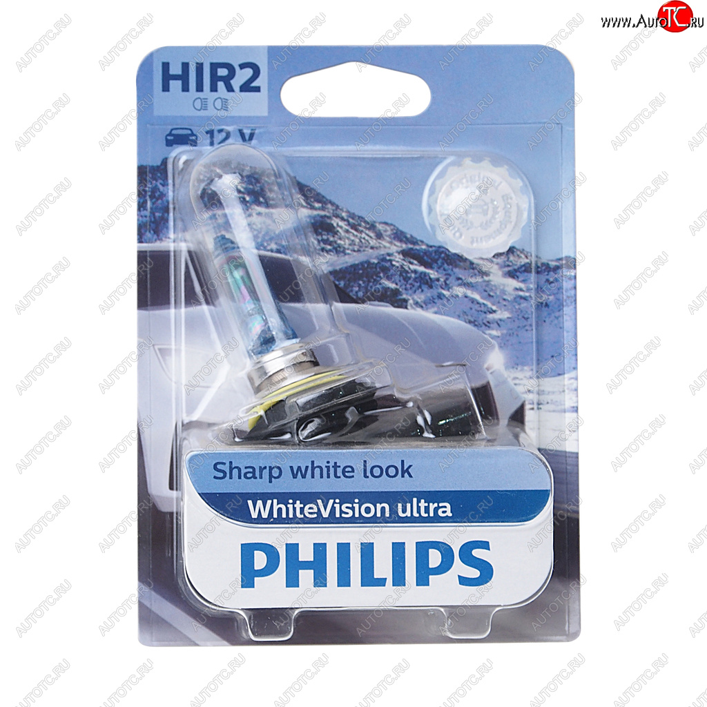 3 799 р. Лампа 12V HIR2 55W PX22d блистер (1шт.) White Vision Ultra PHILIPS PHILIPS 9012wvuбл  с доставкой в г. Кемерово