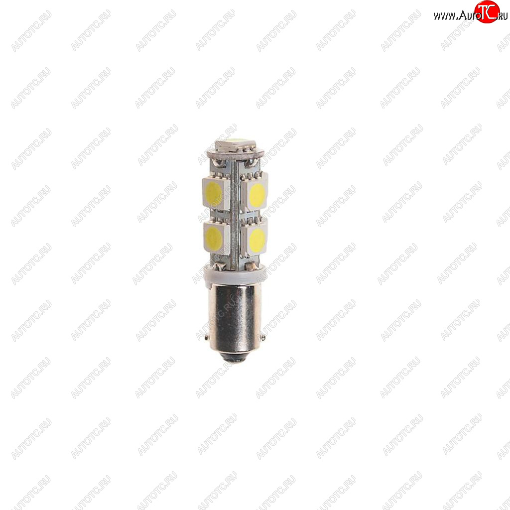 29 р. Лампа светодиодная 12V T4W BA9s 6000K 9 светодиодов MEGAPOWER MEGAPOWER-AUTOMOTIVE 90131w  с доставкой в г. Кемерово
