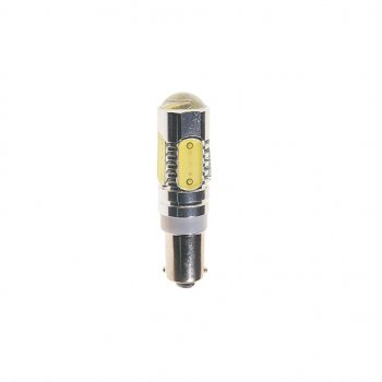 207 р. Лампа светодиодная 12V T4W BA9s 6000K 5 светодиодов MEGAPOWER MEGAPOWER-AUTOMOTIVE 90143w  с доставкой в г. Кемерово. Увеличить фотографию 1