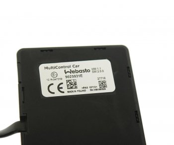 14 999 р. Таймер отопителя автономного WEBASTO MultiControl Car (12-24V) жидк.отопит.WEBASTO WEBASTO 9029783c  с доставкой в г. Кемерово. Увеличить фотографию 2