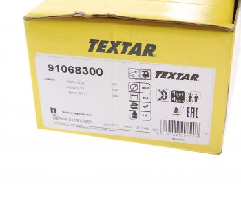 3 999 р. Колодки тормозные задние (4шт.) TEXTAR Mitsubishi Lancer 10 CY седан дорестайлинг (2007-2010)  с доставкой в г. Кемерово. Увеличить фотографию 4