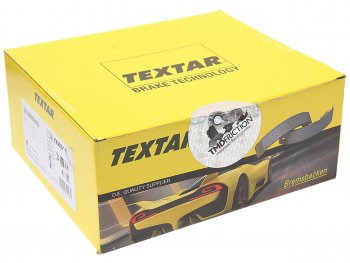 4 299 р. Колодки тормозные задние барабанные (4шт.) TEXTAR Renault Kangoo KW0 дорестайлинг (2008-2013)  с доставкой в г. Кемерово. Увеличить фотографию 2