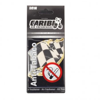 92 р. Ароматизатор подвесной пластина (анти-табак) Formula-1 CARIBI CARIBI 91503  с доставкой в г. Кемерово. Увеличить фотографию 1